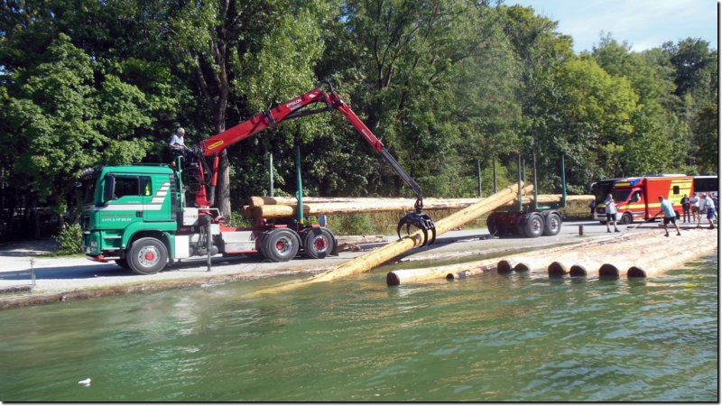 Flofahrt auf der Isar 