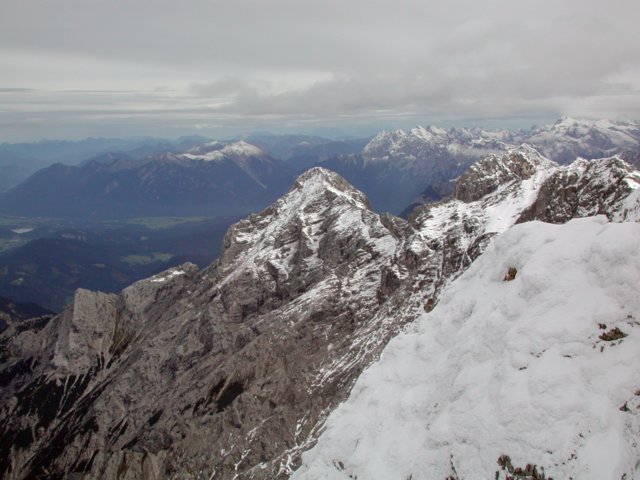 Blick von der Zugspitze