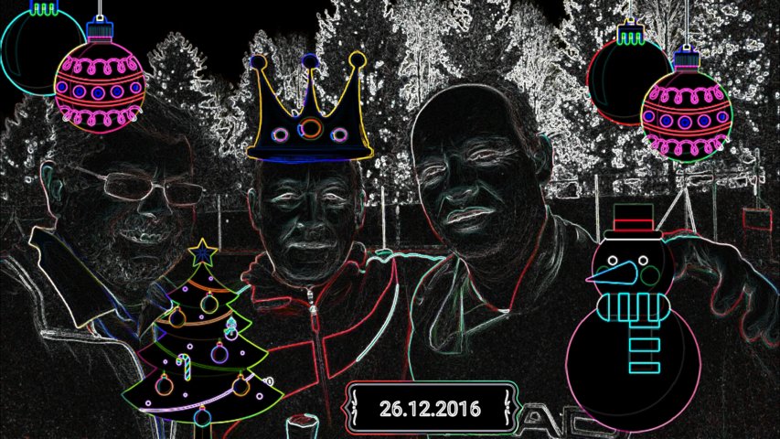 Das sind nicht die "Heiligen Drei Könige" -> Weihnachts-Tennis bei Sigel